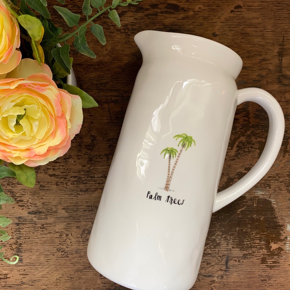 Rae Dunn | Pitcher “Palm Trees”